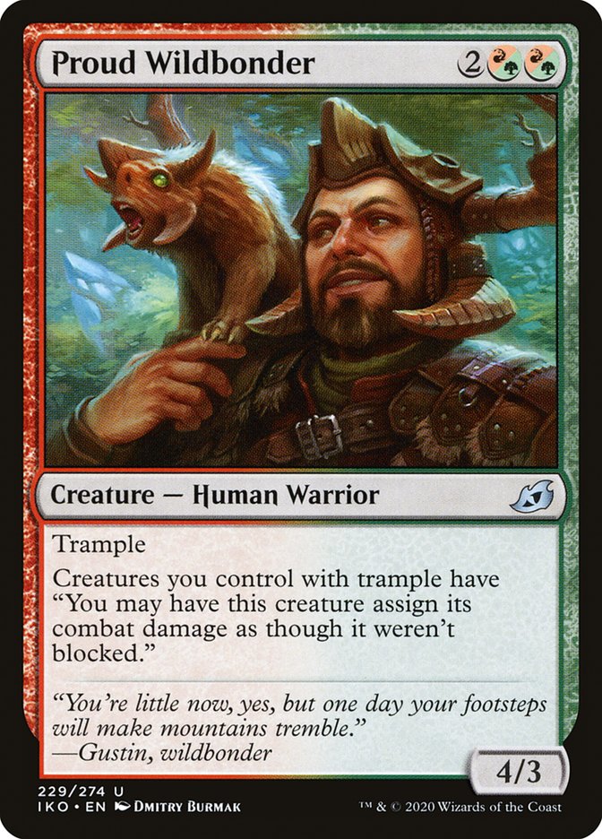 Proud Wildbonder [Ikoria: Lair of Behemoths] | I Want That Stuff Brandon