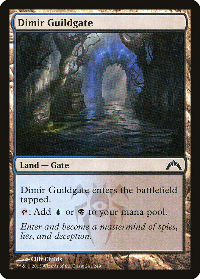 Dimir Guildgate [Gatecrash] | I Want That Stuff Brandon