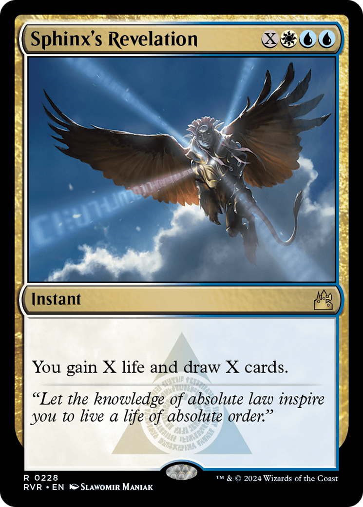 Sphinx's Revelation [Ravnica Remastered] | I Want That Stuff Brandon