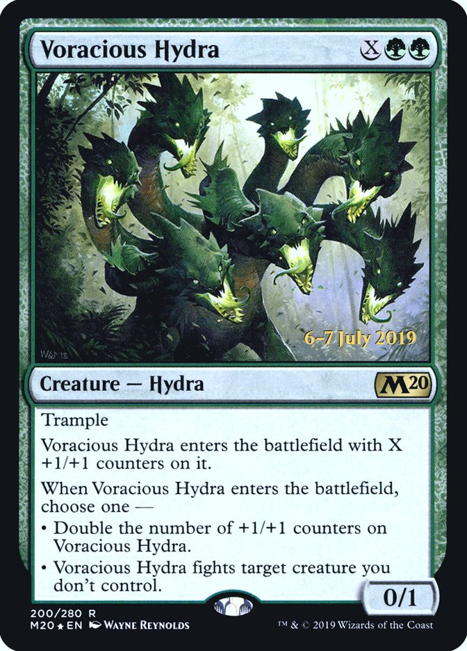 Voracious Hydra [Core Set 2020 Prerelease Promos] | I Want That Stuff Brandon