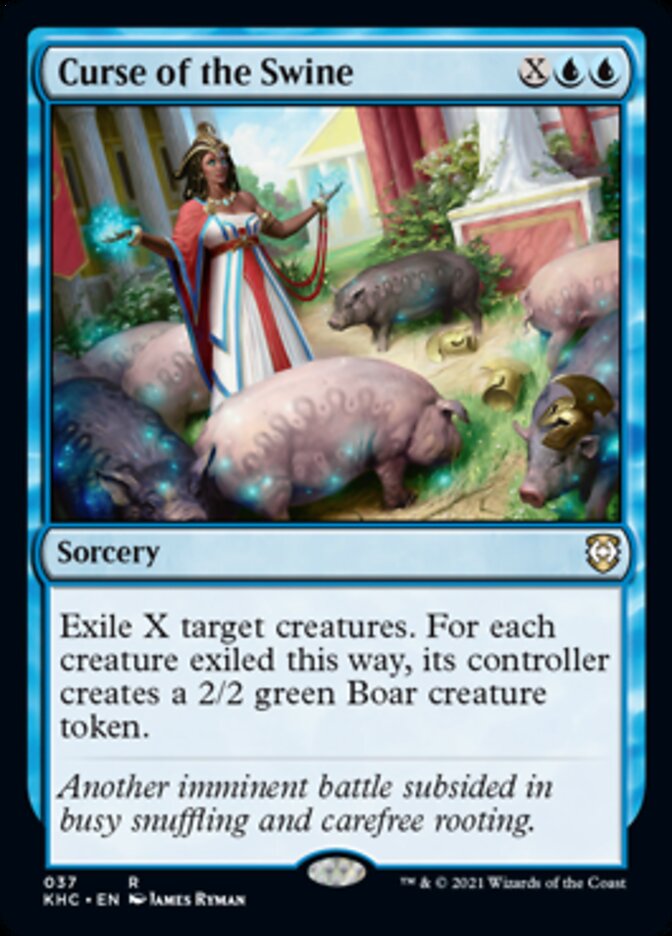 Curse of the Swine [Kaldheim Commander] | I Want That Stuff Brandon