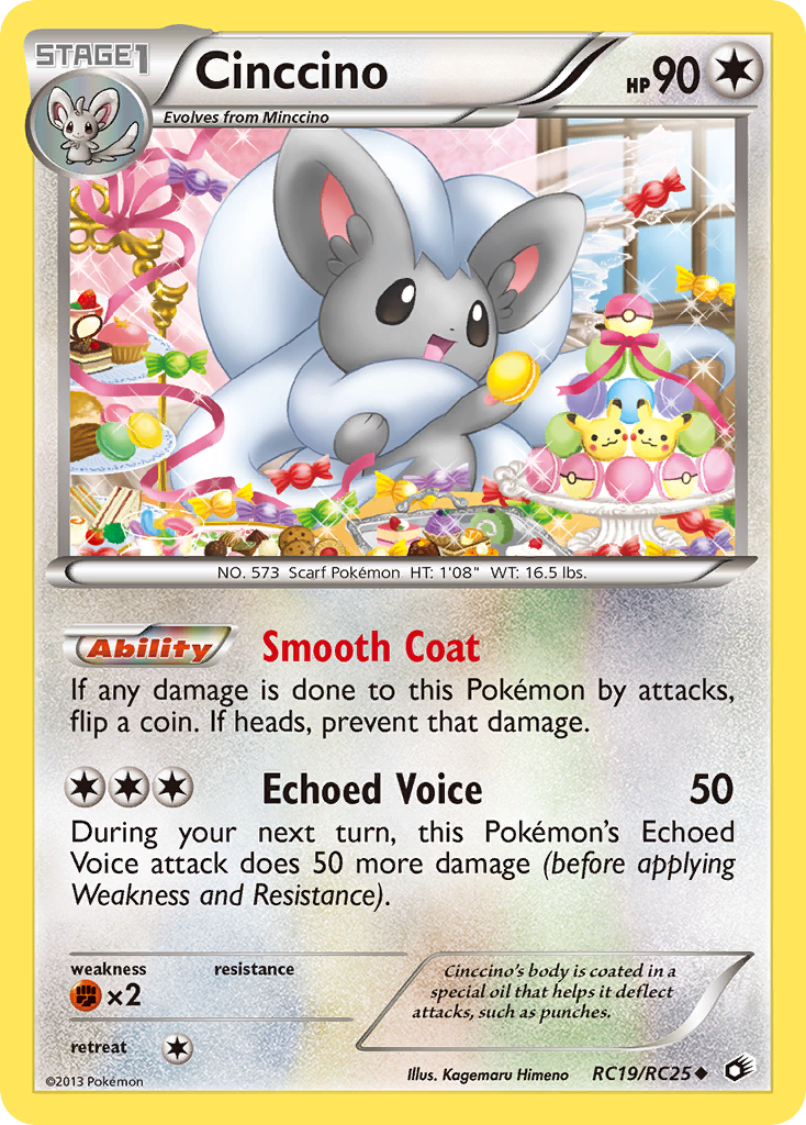 Cinccino (RC19/RC25) [Black & White: Legendary Treasures] | I Want That Stuff Brandon