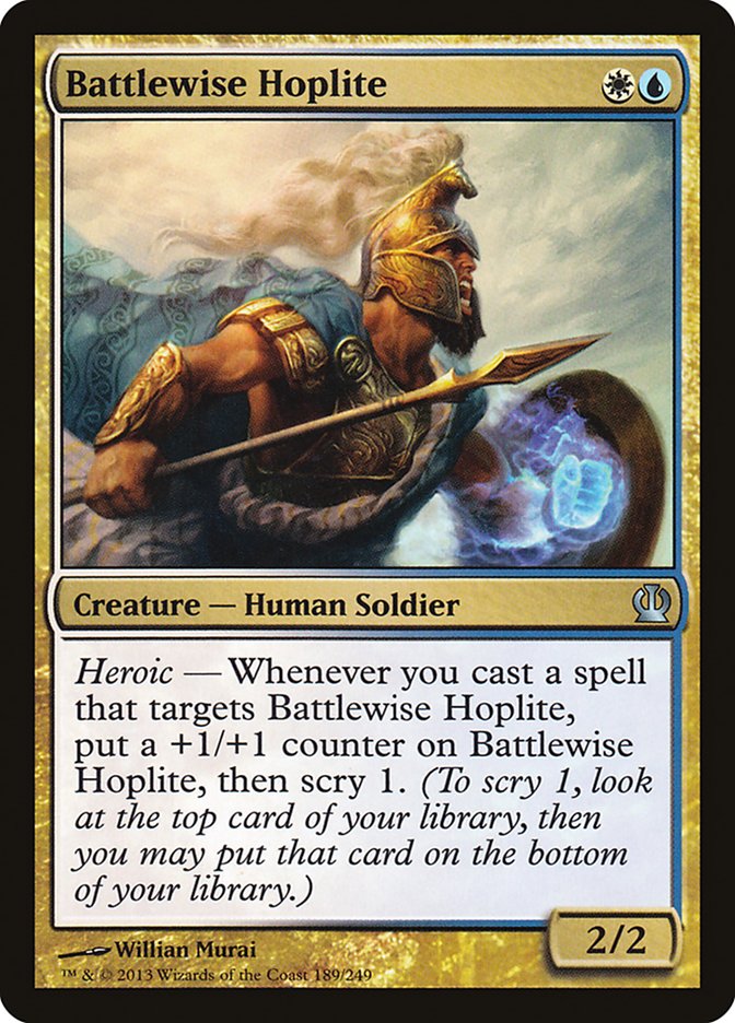 Battlewise Hoplite [Theros] | I Want That Stuff Brandon