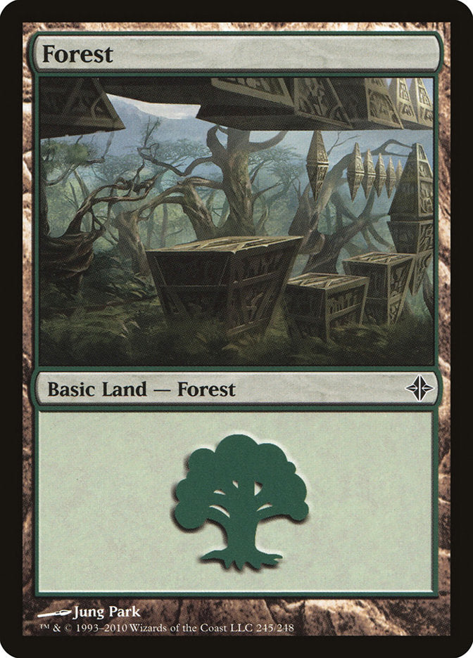 Forest (245) [Rise of the Eldrazi] | I Want That Stuff Brandon