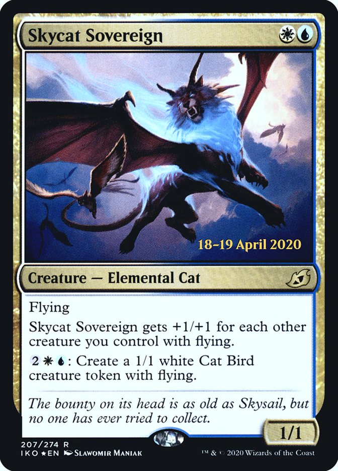 Skycat Sovereign [Ikoria: Lair of Behemoths Prerelease Promos] | I Want That Stuff Brandon