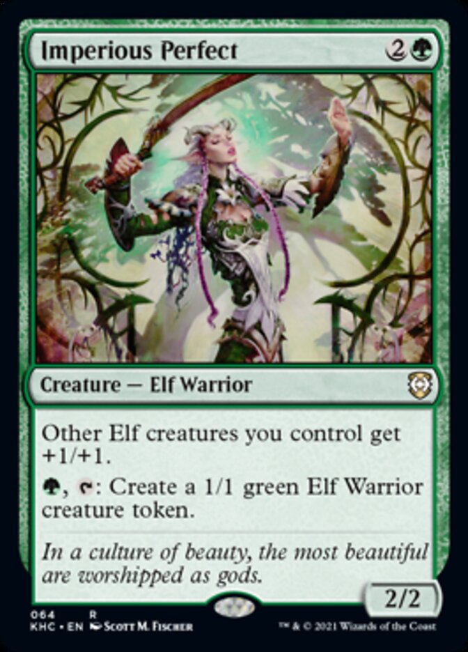 Imperious Perfect [Kaldheim Commander] | I Want That Stuff Brandon