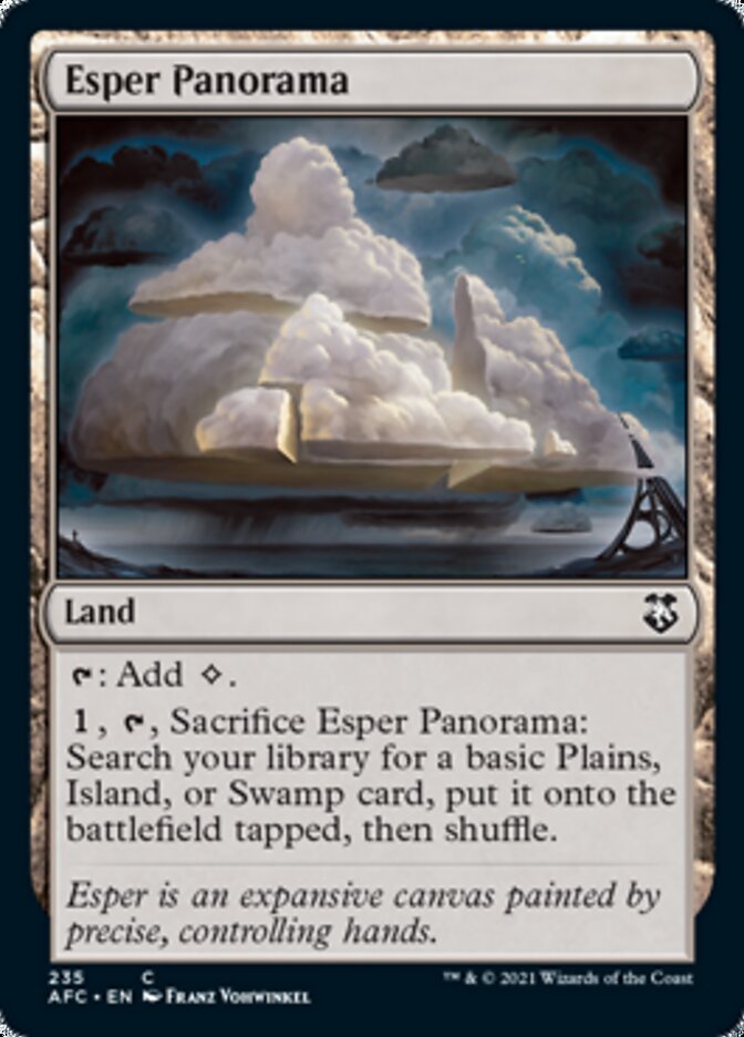 Esper Panorama [Dungeons & Dragons: Adventures in the Forgotten Realms Commander] | I Want That Stuff Brandon