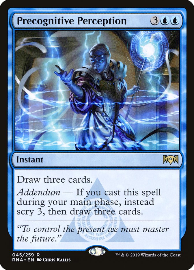 Precognitive Perception [Ravnica Allegiance] | I Want That Stuff Brandon