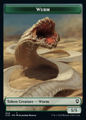 Phyrexian Beast // Wurm Double-Sided Token [Commander Legends: Battle for Baldur's Gate Tokens] | I Want That Stuff Brandon