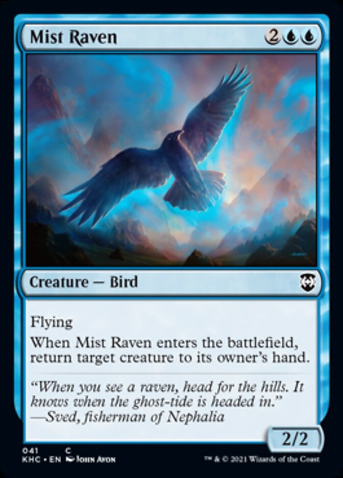 Mist Raven [Kaldheim Commander] | I Want That Stuff Brandon