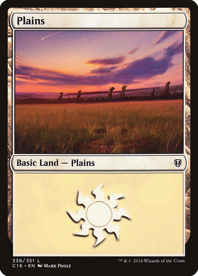 Plains (338) [Commander 2016] | I Want That Stuff Brandon