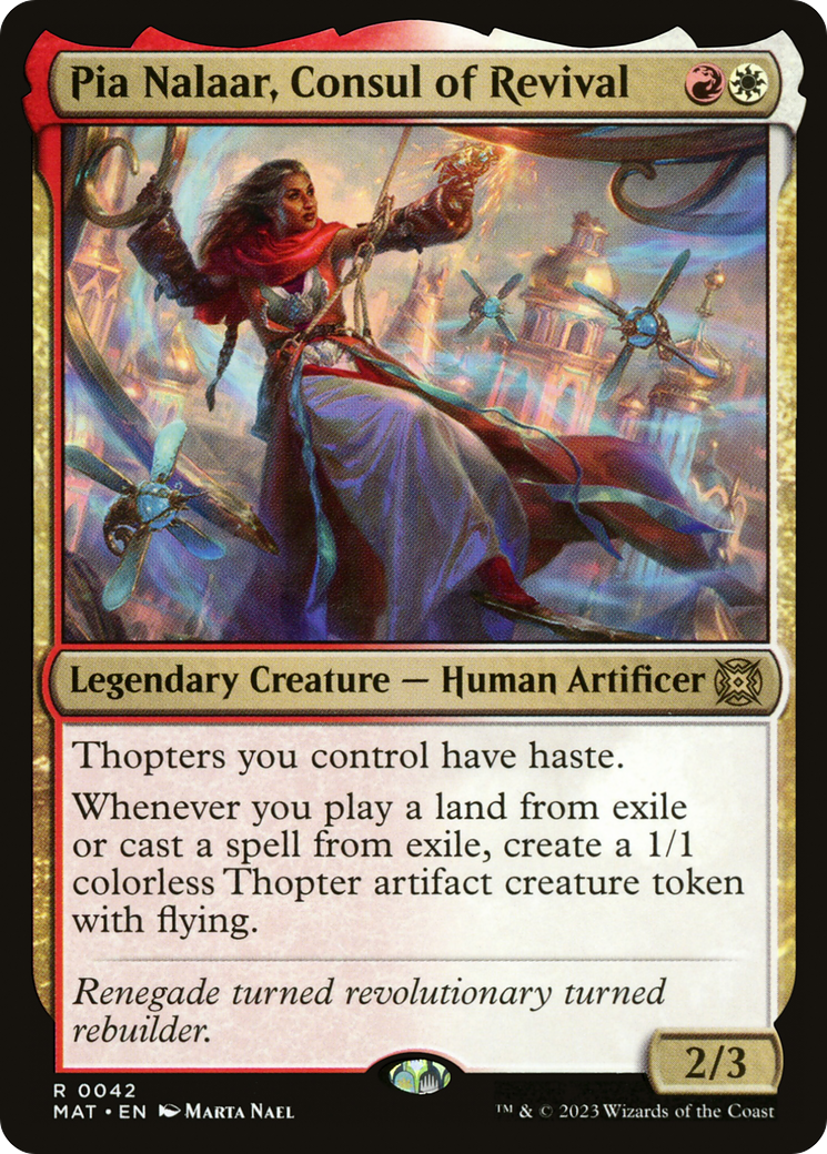 Pia Nalaar, Consul of Revival [March of the Machine: The Aftermath] | I Want That Stuff Brandon