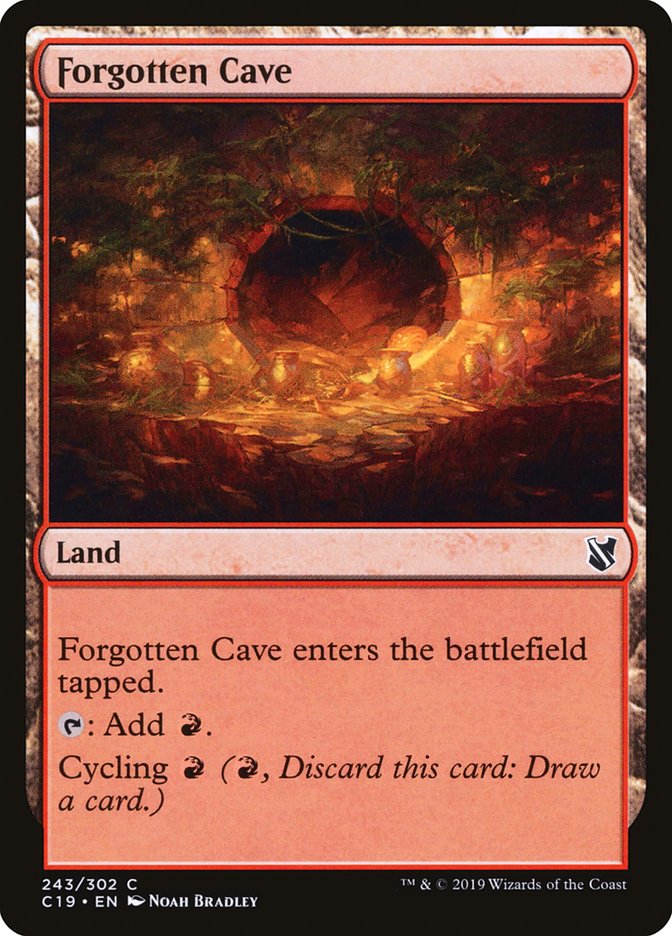 Forgotten Cave [Commander 2019] | I Want That Stuff Brandon