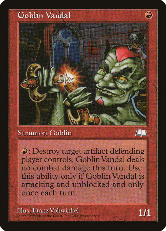 Goblin Vandal [Weatherlight] | I Want That Stuff Brandon