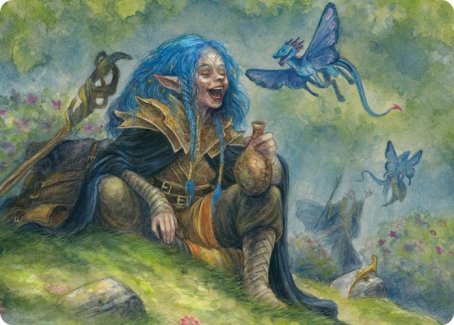 Feywild Trickster Art Card [Dungeons & Dragons: Adventures in the Forgotten Realms Art Series] | I Want That Stuff Brandon