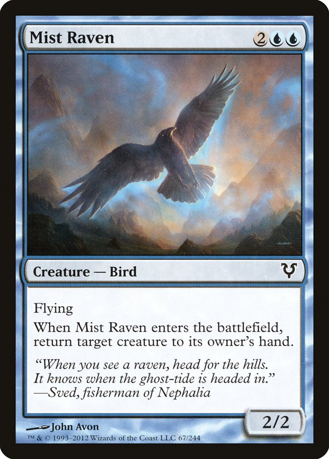 Mist Raven [Avacyn Restored] | I Want That Stuff Brandon