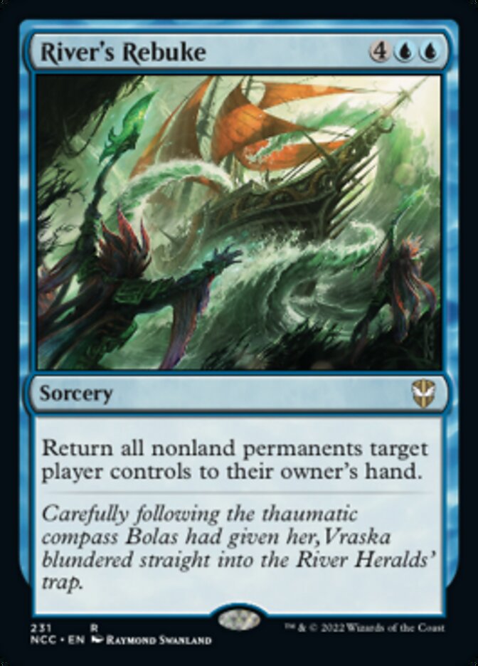 River's Rebuke [Streets of New Capenna Commander] | I Want That Stuff Brandon