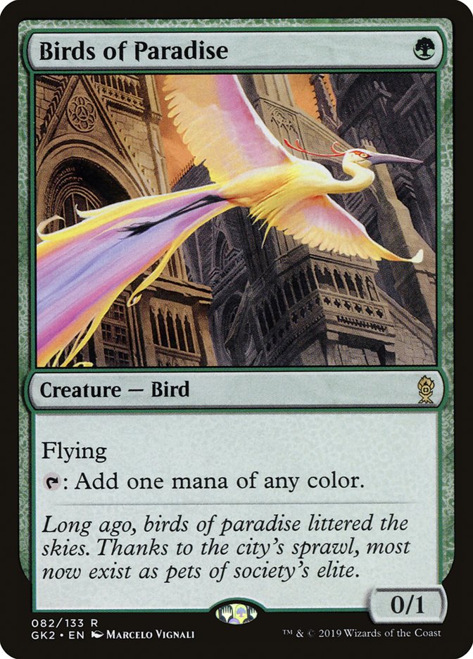 Birds of Paradise [Ravnica Allegiance Guild Kit] | I Want That Stuff Brandon