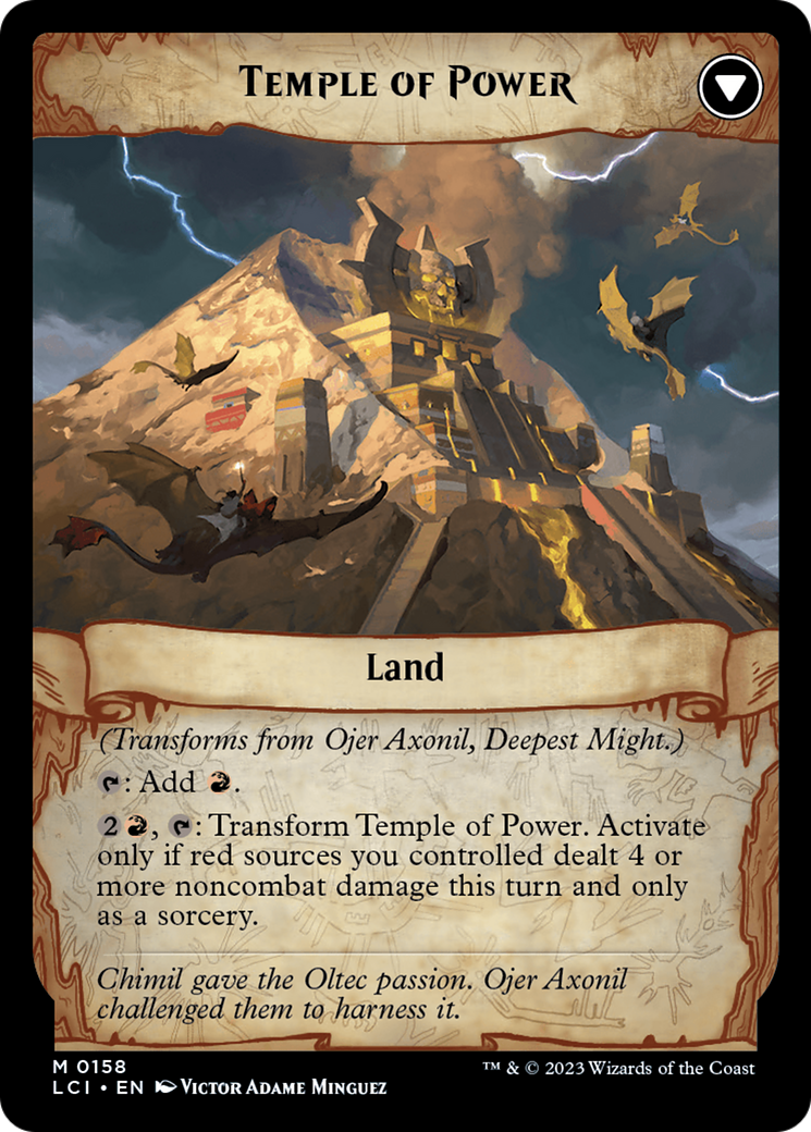 Ojer Axonil, Deepest Might // Temple of Power [The Lost Caverns of Ixalan] | I Want That Stuff Brandon