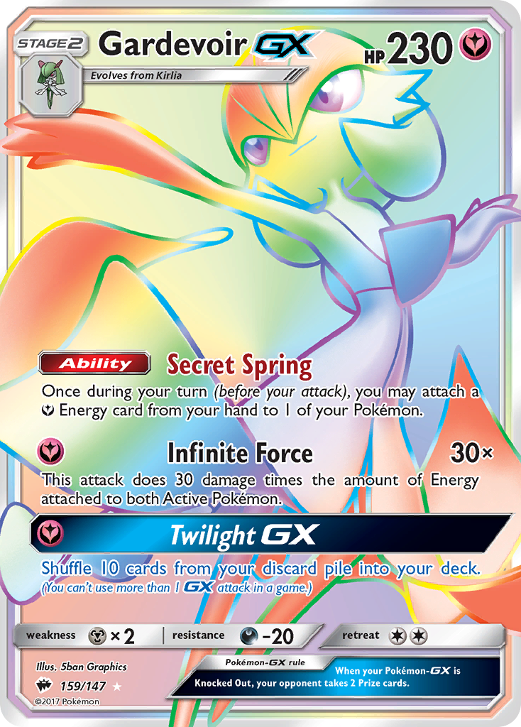 Gardevoir GX (159/147) [Sun & Moon: Burning Shadows] | I Want That Stuff Brandon