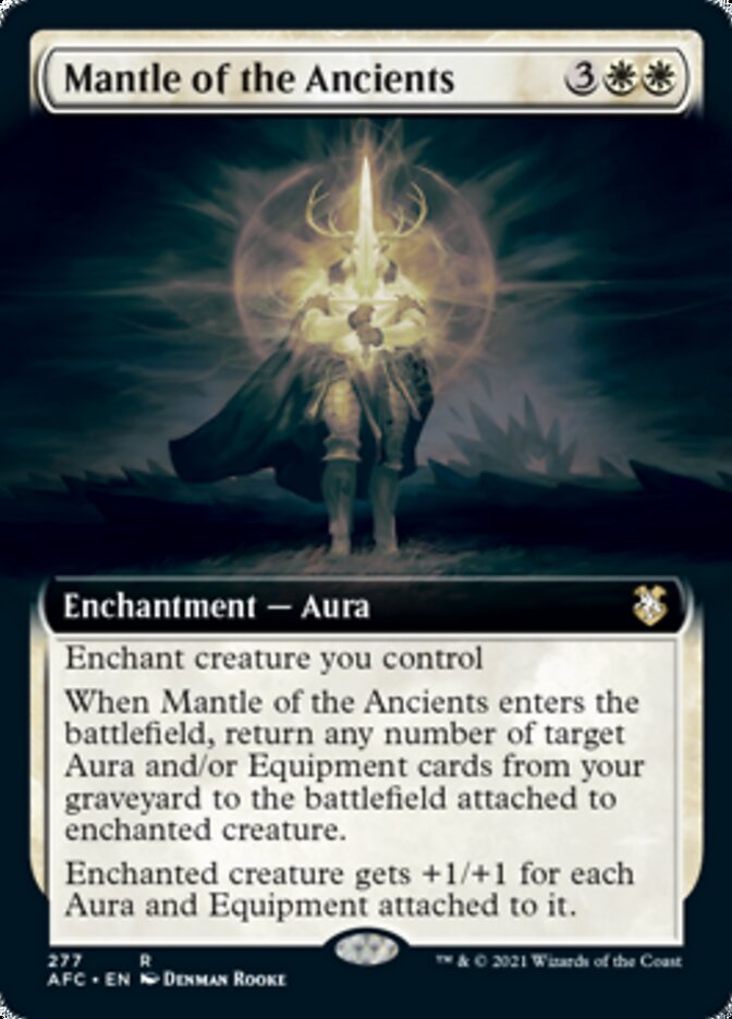 Mantle of the Ancients (Extended Art) [Dungeons & Dragons: Adventures in the Forgotten Realms Commander] | I Want That Stuff Brandon