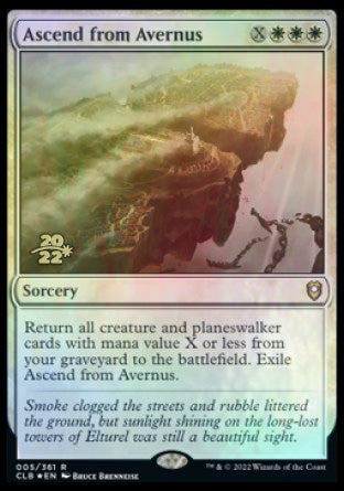 Ascend from Avernus [Commander Legends: Battle for Baldur's Gate Prerelease Promos] | I Want That Stuff Brandon