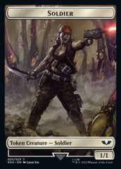 Soldier (003) // Sicarian Infiltrator Double-Sided Token [Warhammer 40,000 Tokens] | I Want That Stuff Brandon