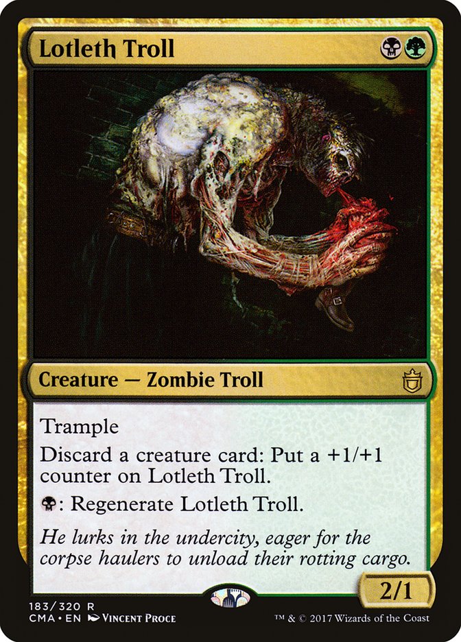 Lotleth Troll [Commander Anthology] | I Want That Stuff Brandon