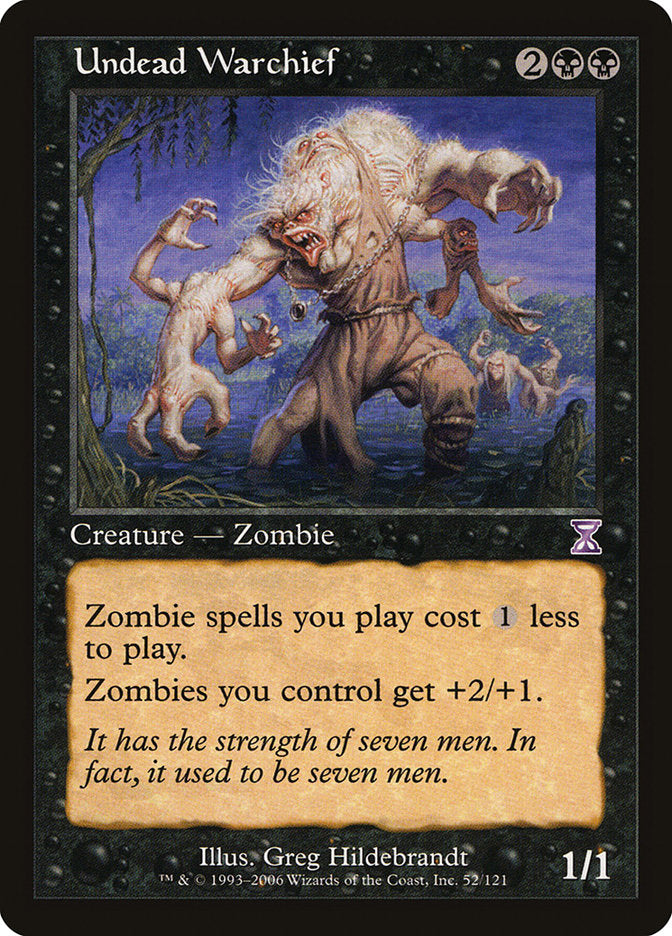 Undead Warchief [Time Spiral Timeshifted] | I Want That Stuff Brandon