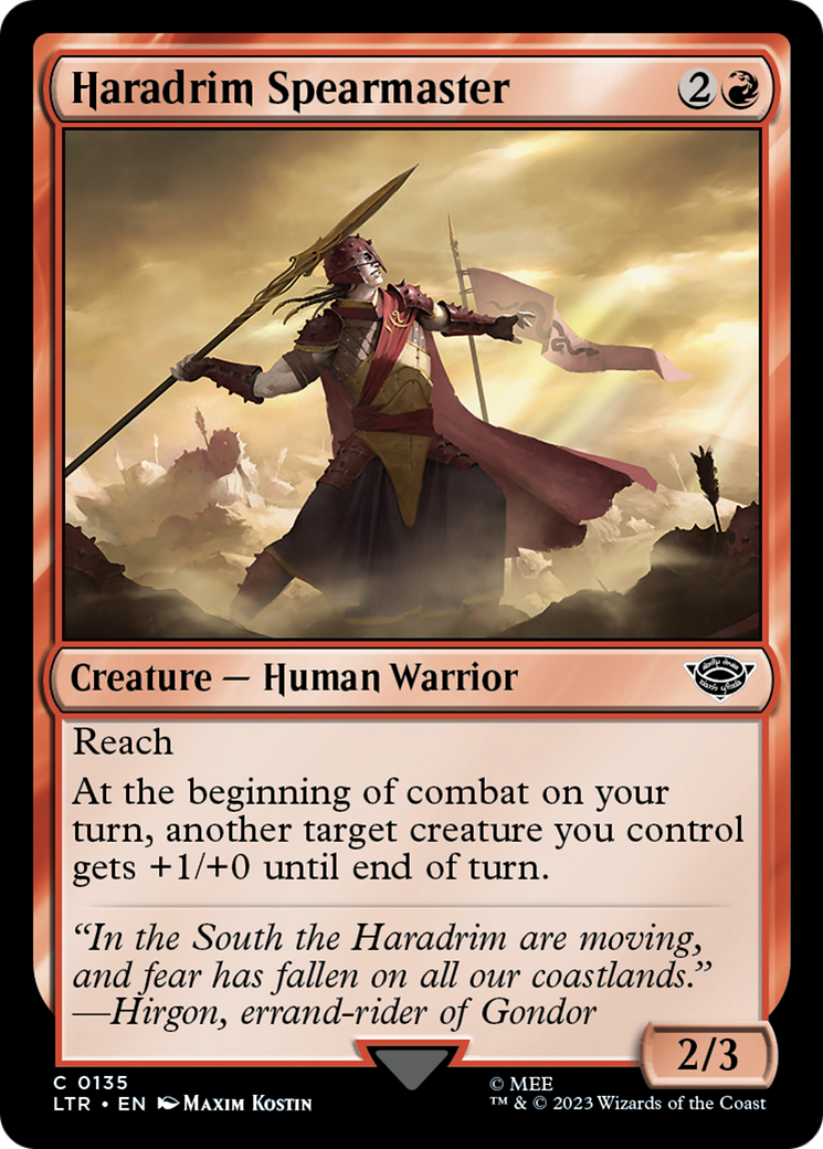 Haradrim Spearmaster [The Lord of the Rings: Tales of Middle-Earth] | I Want That Stuff Brandon
