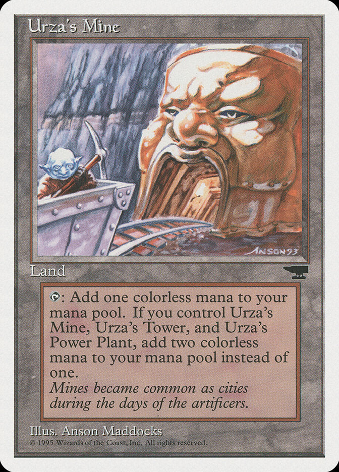 Urza's Mine (Mine Cart Entering Mouth) [Chronicles] | I Want That Stuff Brandon