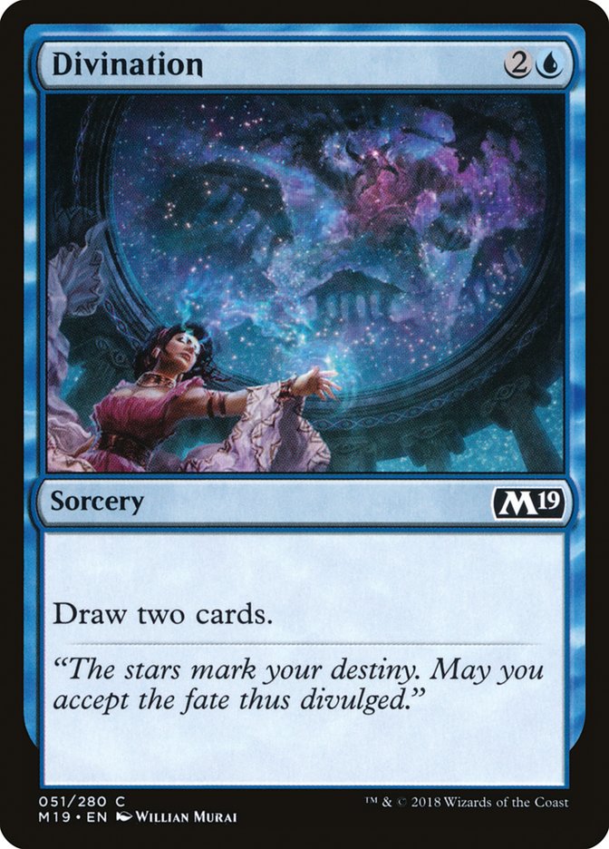 Divination [Core Set 2019] | I Want That Stuff Brandon