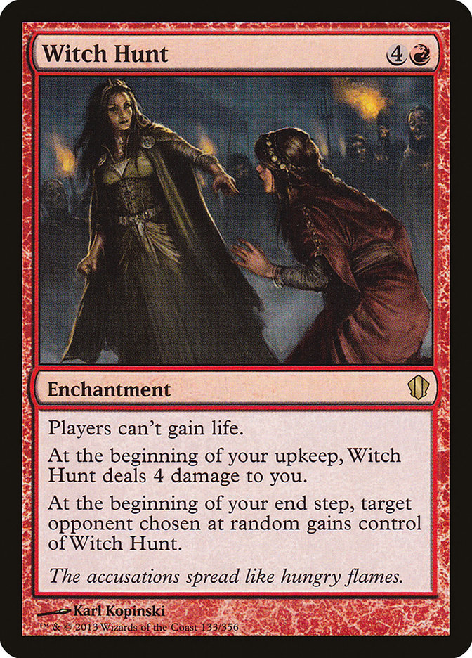 Witch Hunt [Commander 2013] | I Want That Stuff Brandon