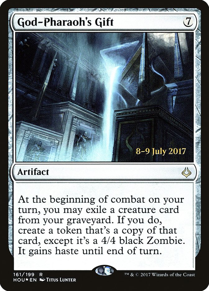 God-Pharaoh's Gift [Hour of Devastation Prerelease Promos] | I Want That Stuff Brandon