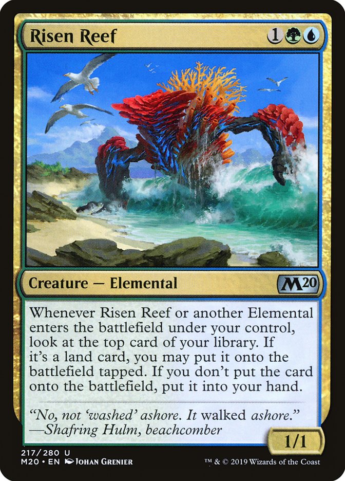 Risen Reef [Core Set 2020] | I Want That Stuff Brandon