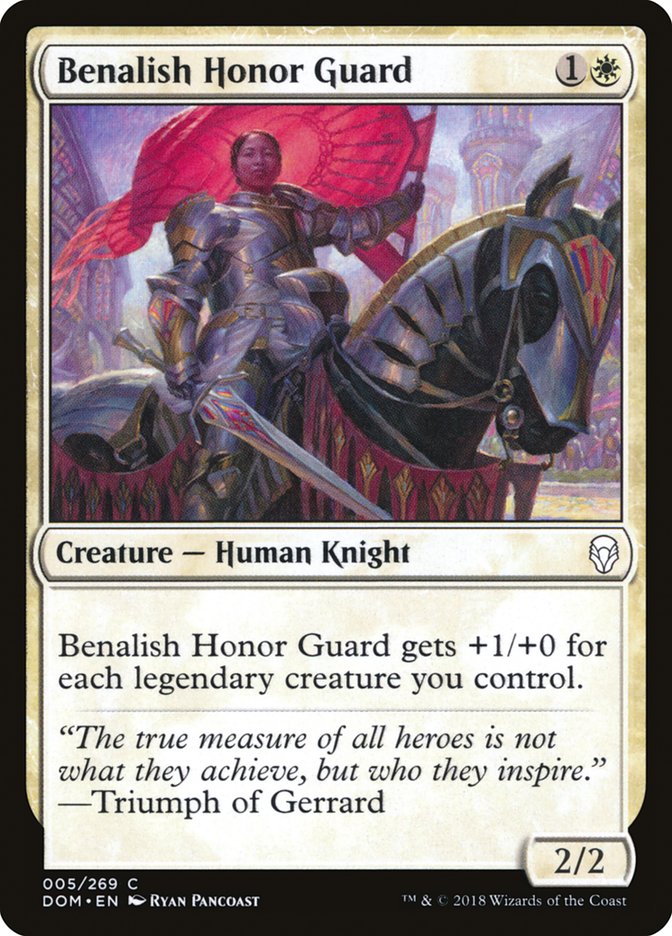 Benalish Honor Guard [Dominaria] | I Want That Stuff Brandon