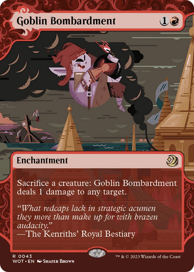 Goblin Bombardment [Wilds of Eldraine: Enchanting Tales] | I Want That Stuff Brandon