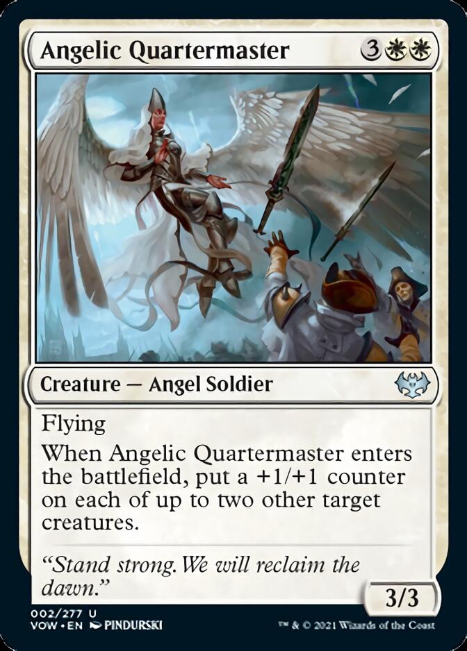 Angelic Quartermaster [Innistrad: Crimson Vow] | I Want That Stuff Brandon