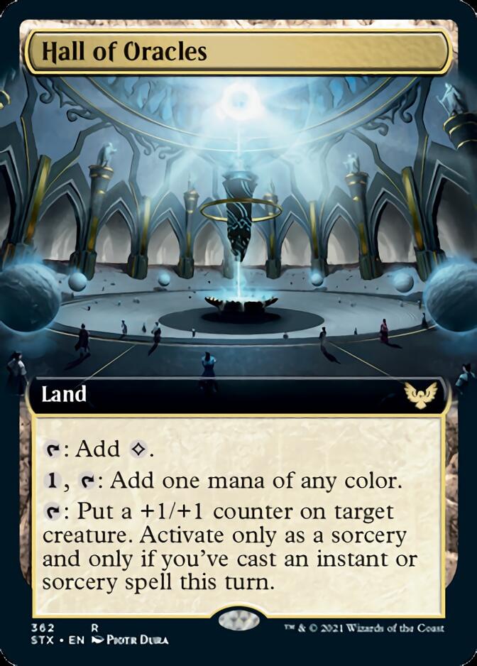 Hall of Oracles (Extended Art) [Strixhaven: School of Mages] | I Want That Stuff Brandon