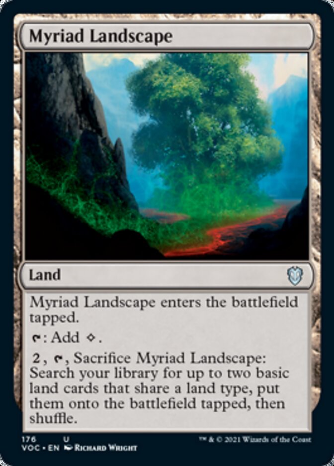 Myriad Landscape [Innistrad: Crimson Vow Commander] | I Want That Stuff Brandon