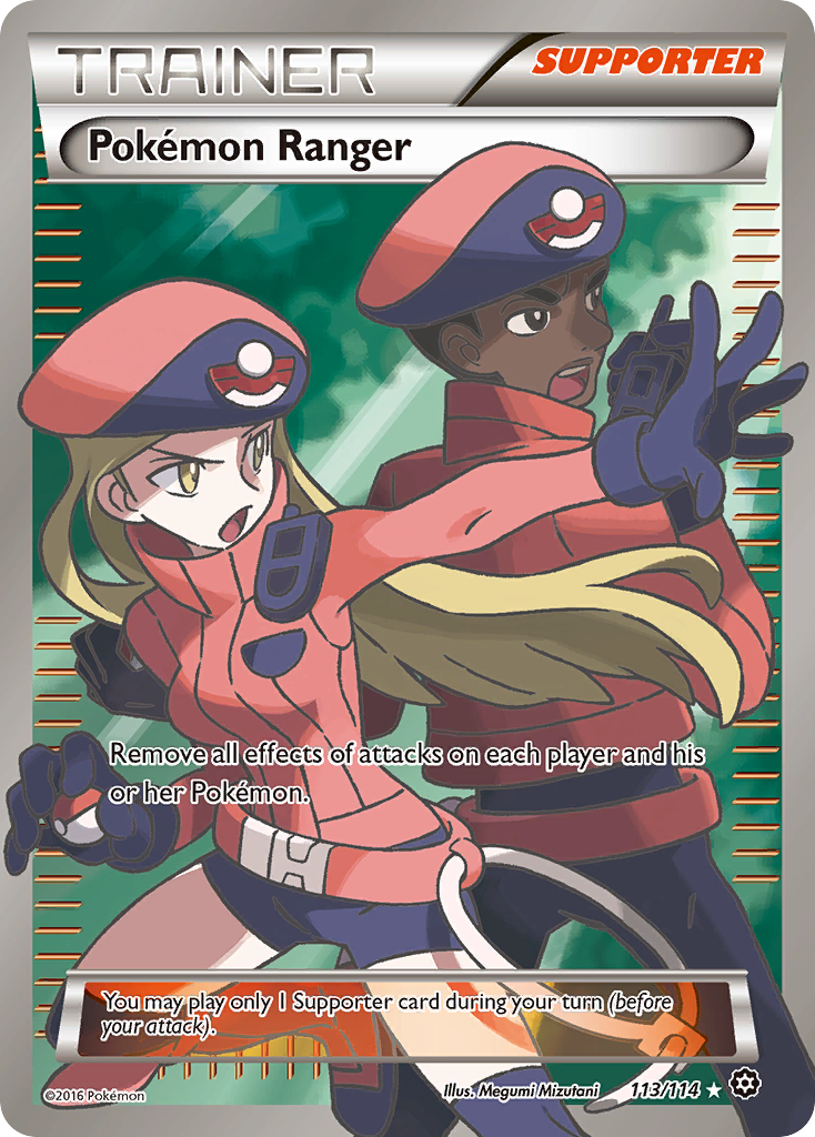 Pokemon Ranger (113/114) [XY: Steam Siege] | I Want That Stuff Brandon