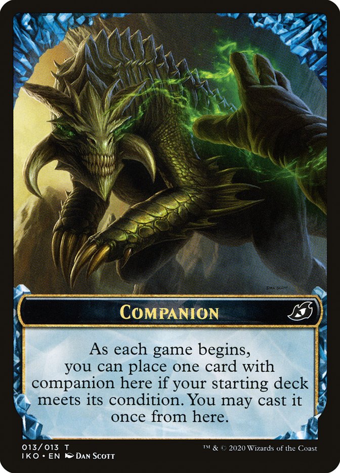 Companion [Ikoria: Lair of Behemoths Tokens] | I Want That Stuff Brandon