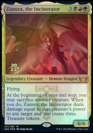 Ziatora, the Incinerator [Streets of New Capenna Prerelease Promos] | I Want That Stuff Brandon