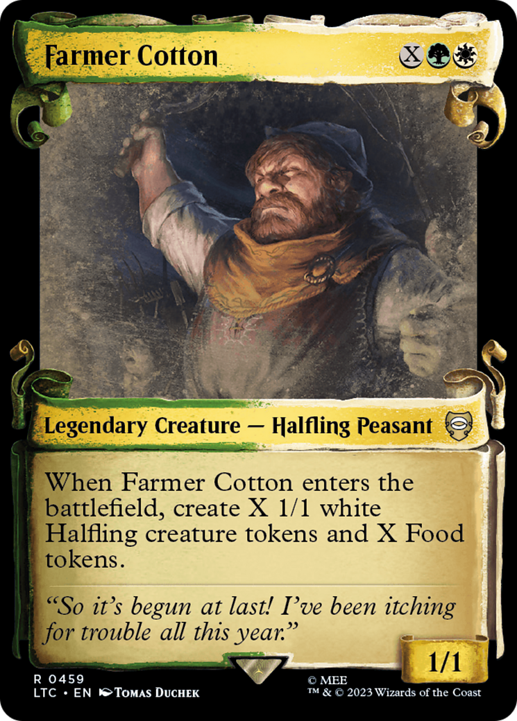 Farmer Cotton [The Lord of the Rings: Tales of Middle-Earth Commander Showcase Scrolls] | I Want That Stuff Brandon