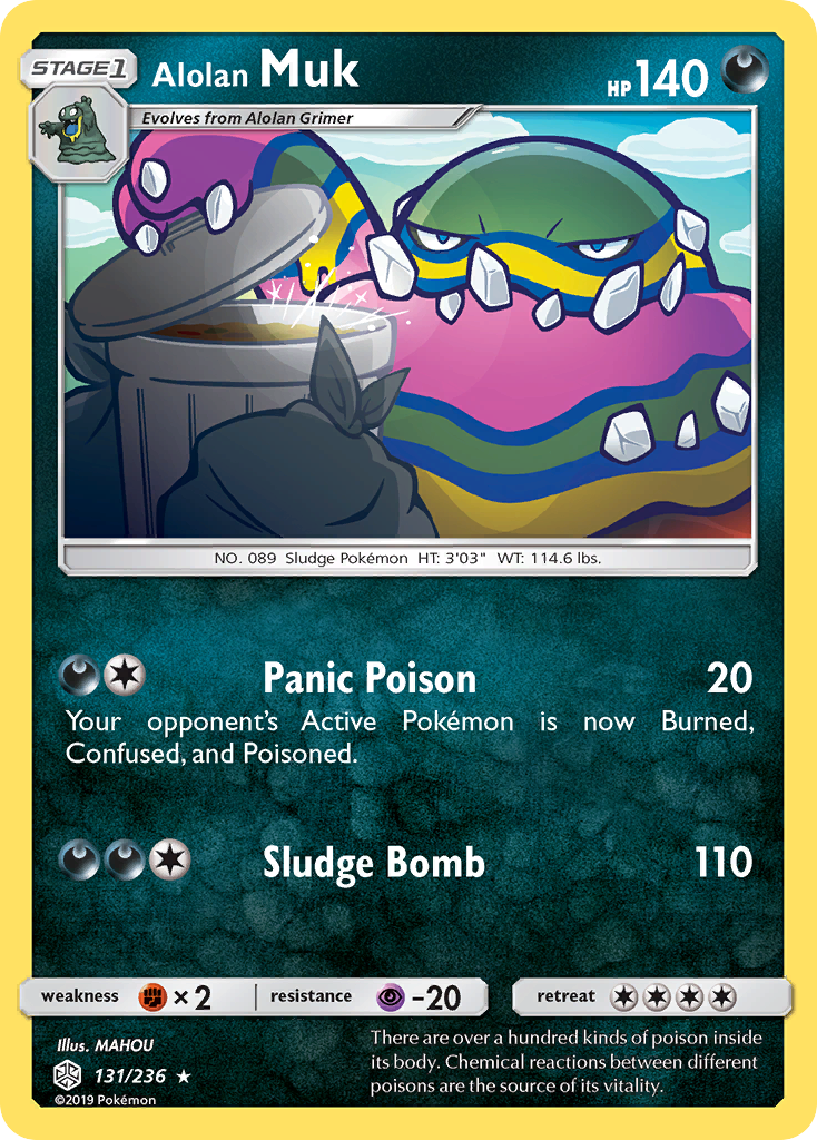 Alolan Muk (131/236) [Sun & Moon: Cosmic Eclipse] | I Want That Stuff Brandon