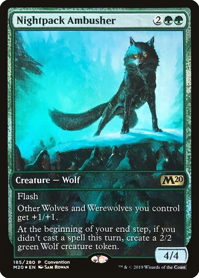 Nightpack Ambusher (Convention) [Core Set 2020 Promos] | I Want That Stuff Brandon