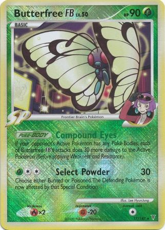 Butterfree FB LV.50 (17/147) (League Promo) [Platinum: Supreme Victors] | I Want That Stuff Brandon