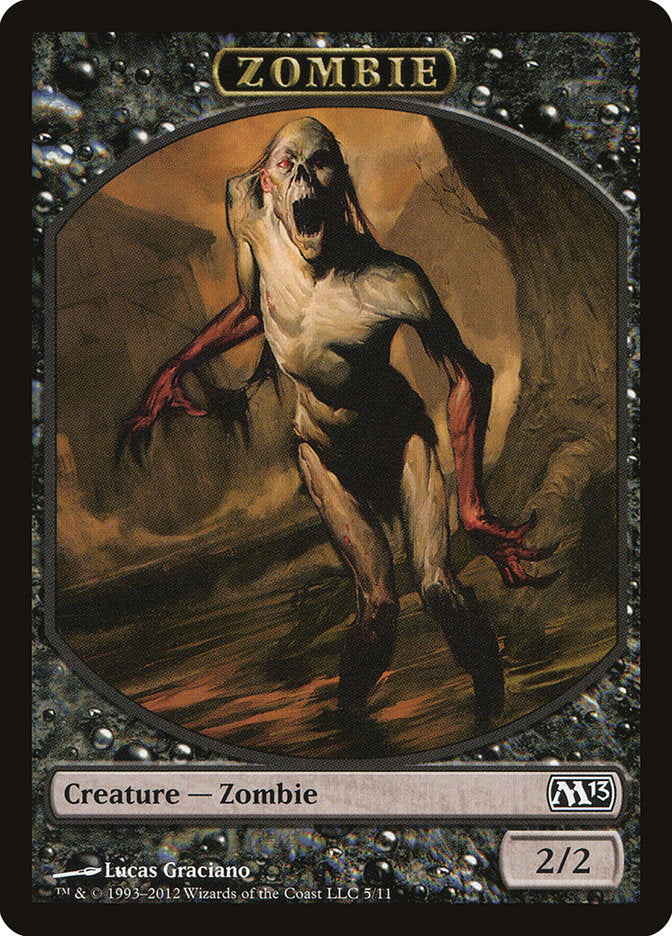 Zombie Token [Magic 2013 Tokens] | I Want That Stuff Brandon