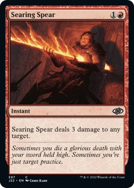 Searing Spear [Jumpstart 2022] | I Want That Stuff Brandon