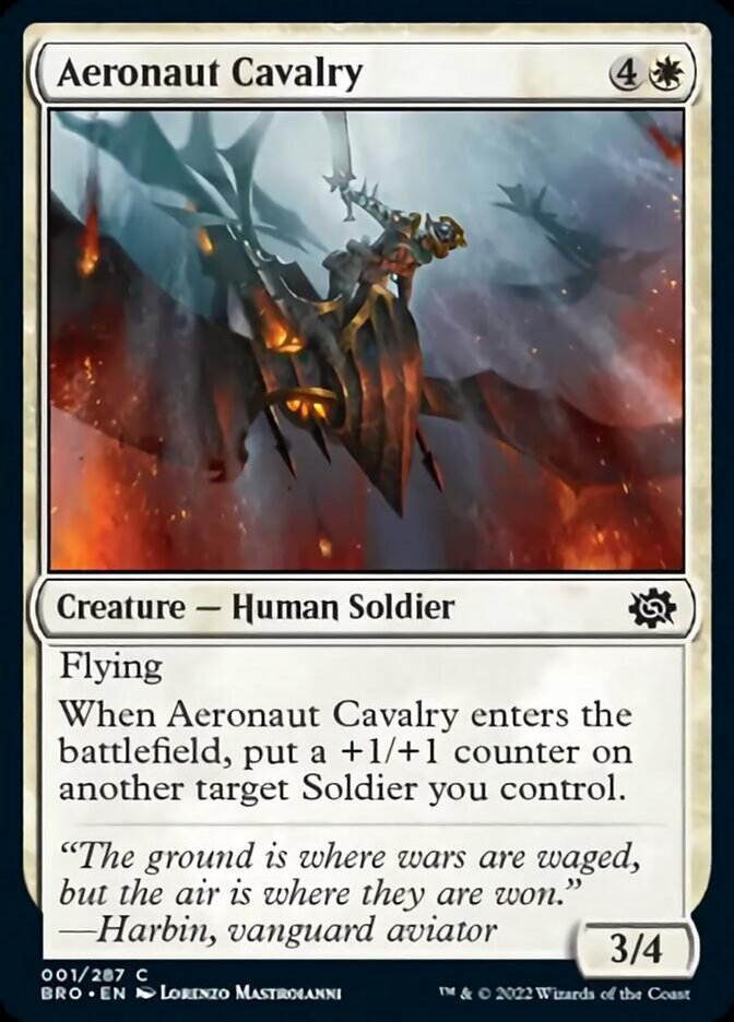 Aeronaut Cavalry [The Brothers' War] | I Want That Stuff Brandon